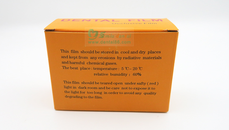 Occlusive Dental Film